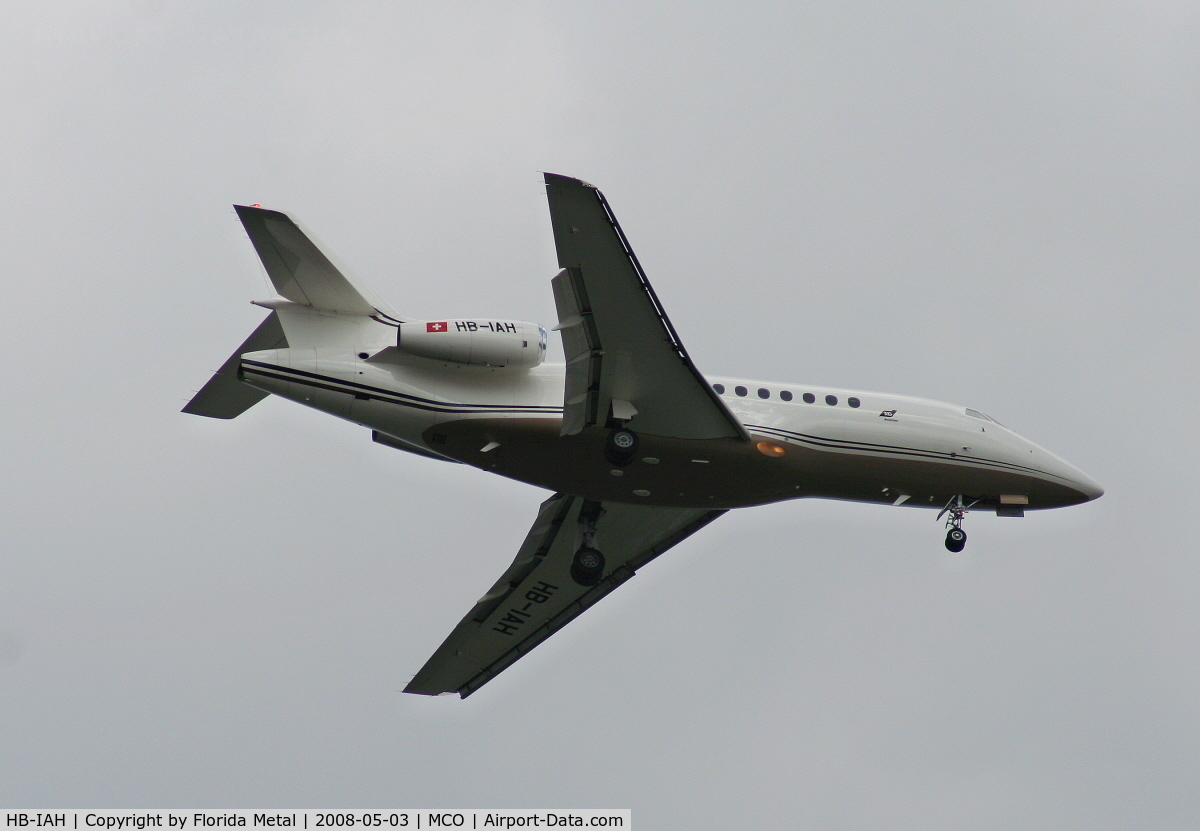 HB-IAH, 1998 Dassault Falcon 900EX C/N 028, Falcon 900EX