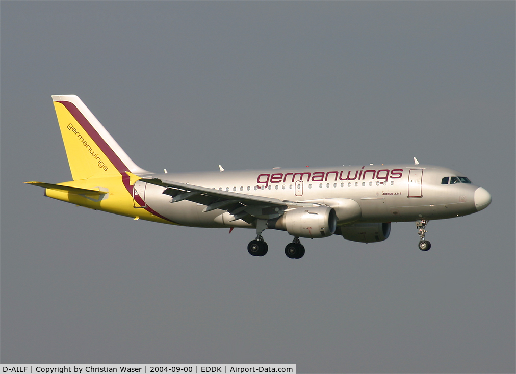 D-AILF, 1996 Airbus A319-114 C/N 636, Germanwings