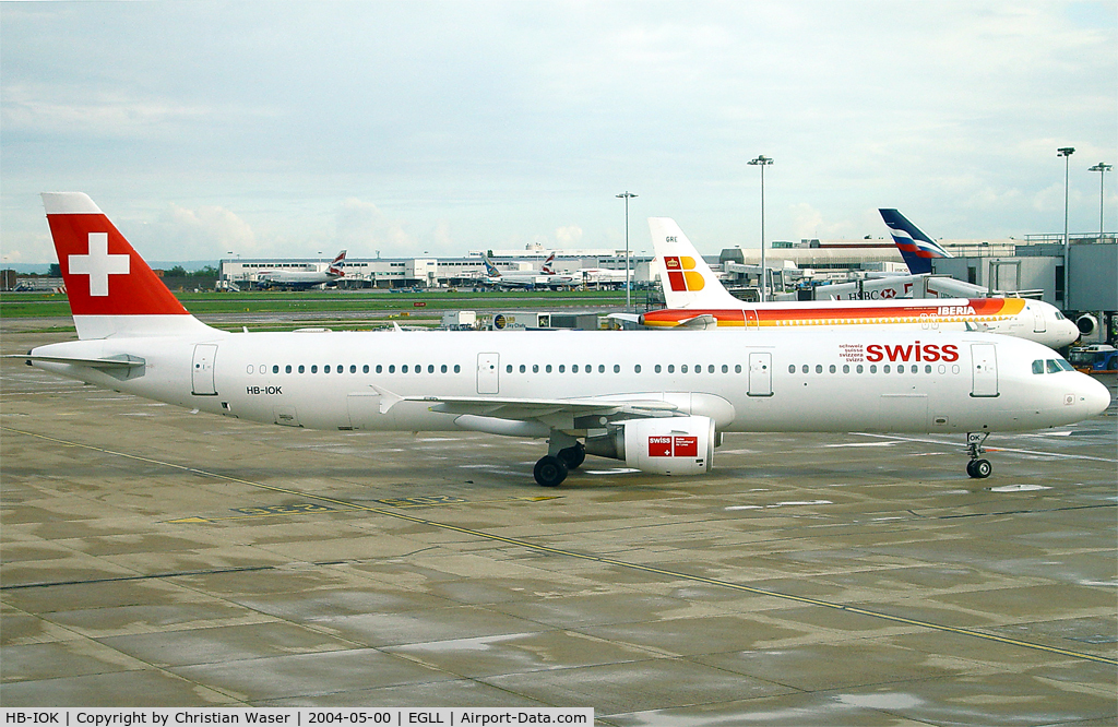 HB-IOK, 1999 Airbus A321-111 C/N 987, Swiss