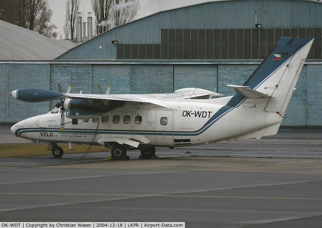 OK-WDT, 1991 Let L-410UVP-E Turbolet C/N 912615, Silver Air