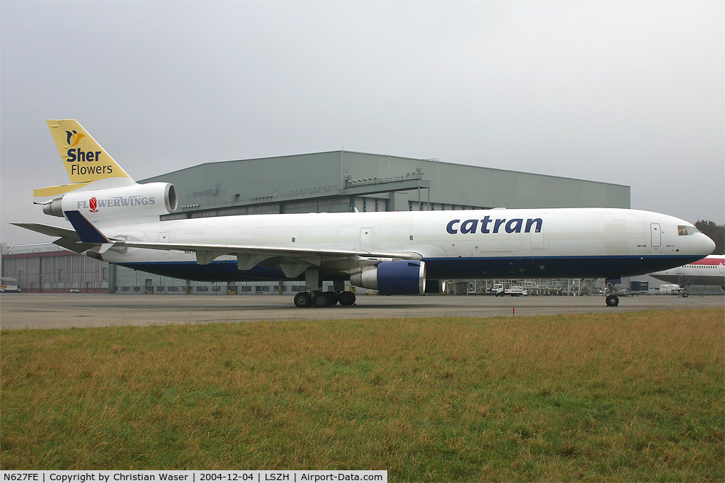N627FE, 1991 McDonnell Douglas MD-11 C/N 48446, Catran