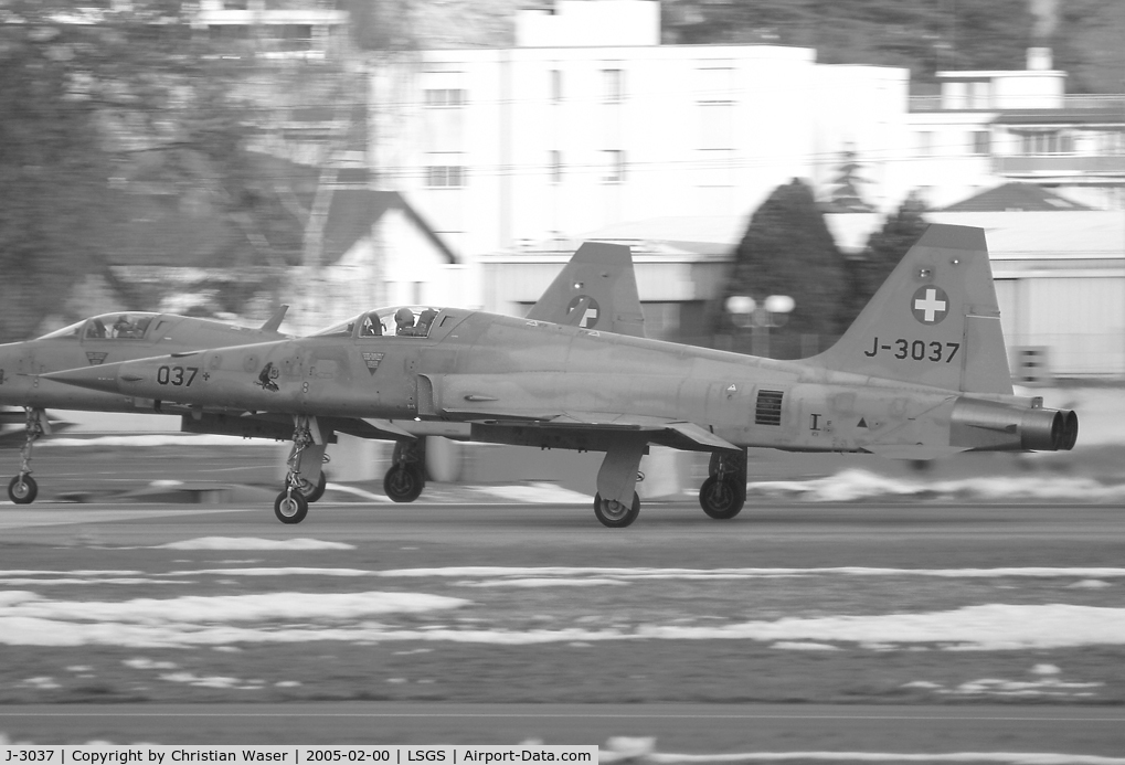 J-3037, Northrop F-5E Tiger II C/N L.1037, Swiss Air Force