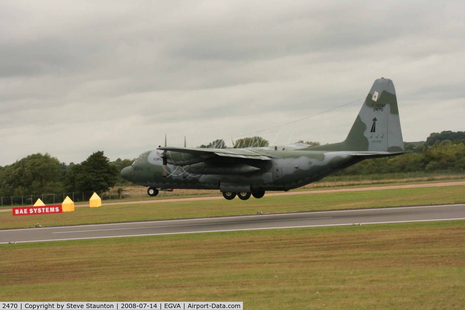 2470, 1971 Lockheed C-130H Hercules C/N 382-4441, Taken at the Royal International Air Tattoo 2008 during arrivals and departures (show days cancelled due to bad weather)