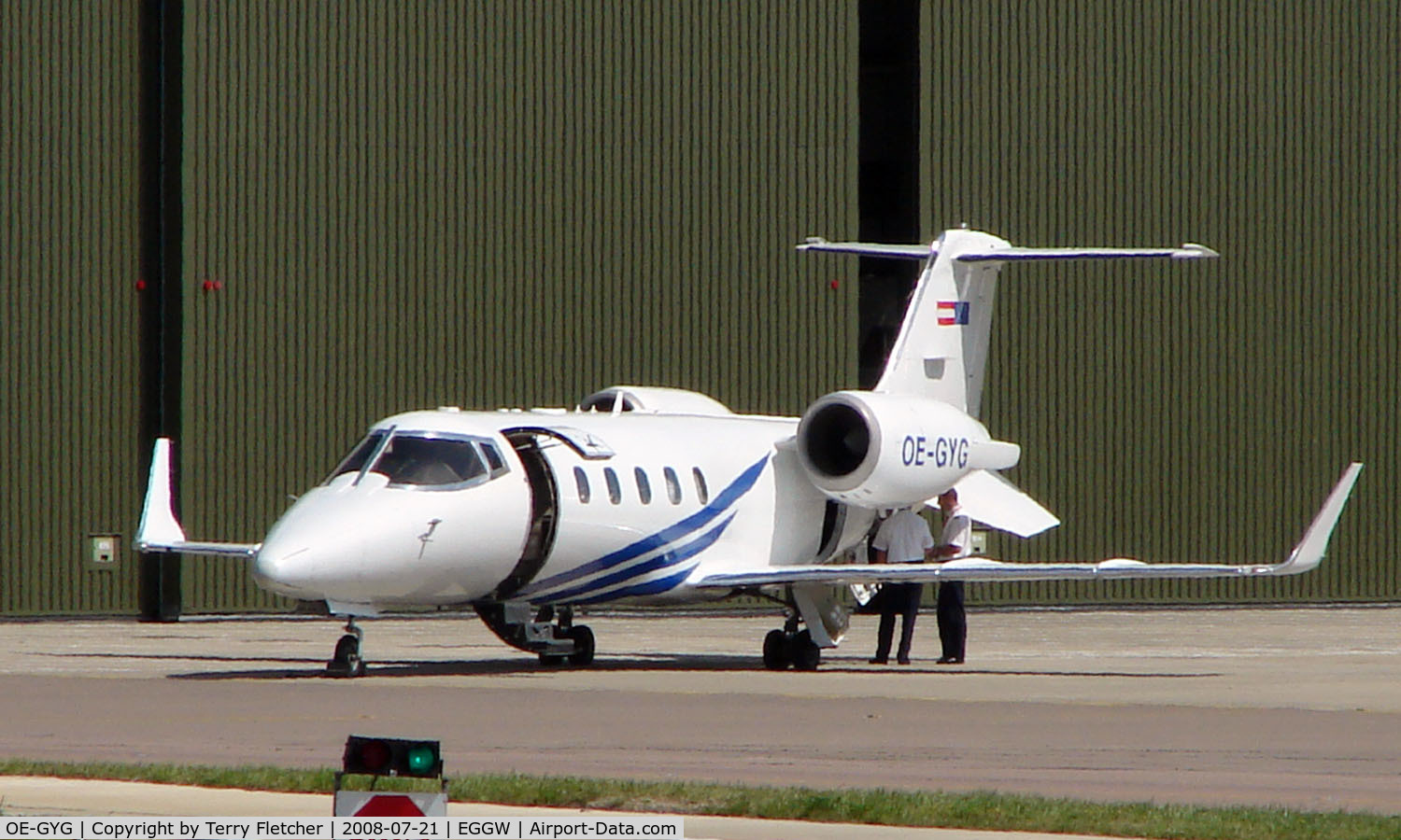 OE-GYG, Learjet 60 C/N 60-197, Learjet 60 at Luton