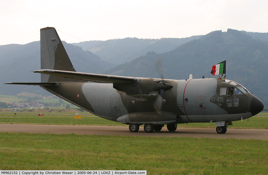 MM62152, Aeritalia G-222TCM C/N 4092, Italy Air Force