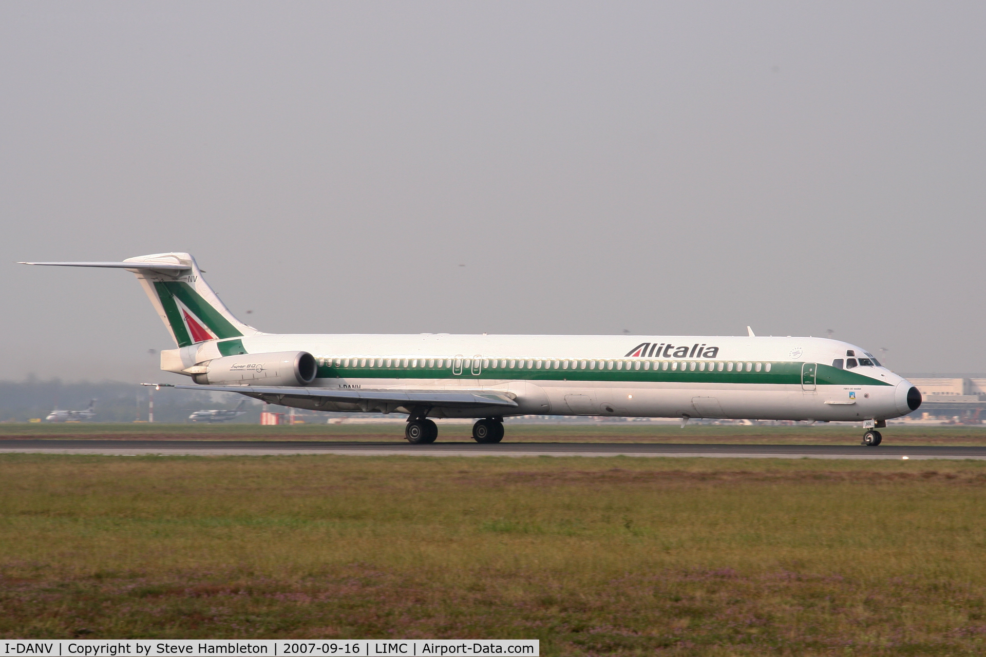 I-DANV, 1992 McDonnell Douglas MD-82 (DC-9-82) C/N 53205/2028, At Milan Malpensa