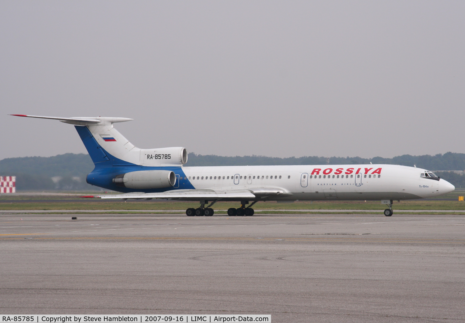 RA-85785, 1993 Tupolev Tu-154M C/N 93A969, Rossiya Tu-154 at Milan Malpensa