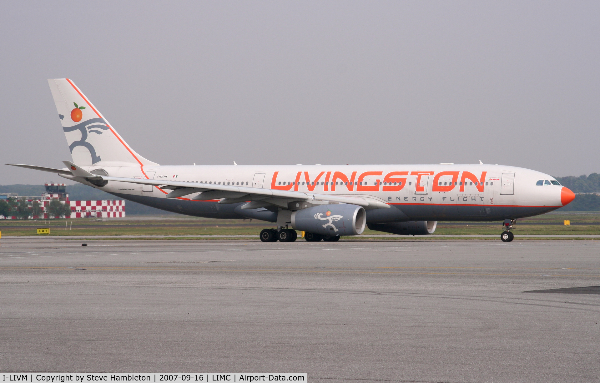 I-LIVM, 2003 Airbus A330-243 C/N 551, Livingston Airlins A330 at Milan Malpensa