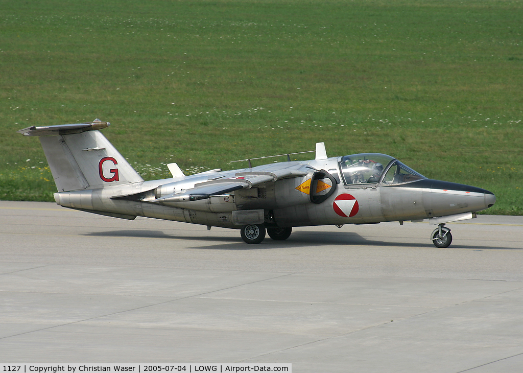 1127, 1971 Saab 105OE C/N 105427, Austria Air Force