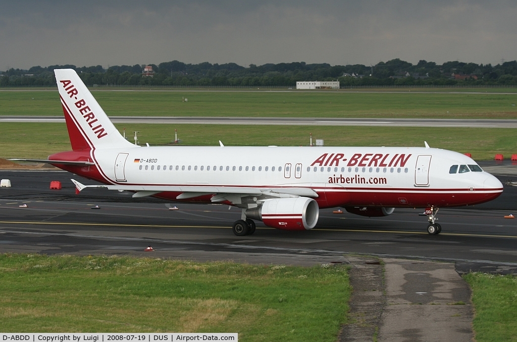 D-ABDD, 2006 Airbus A320-214 C/N 2685, Air Berlin