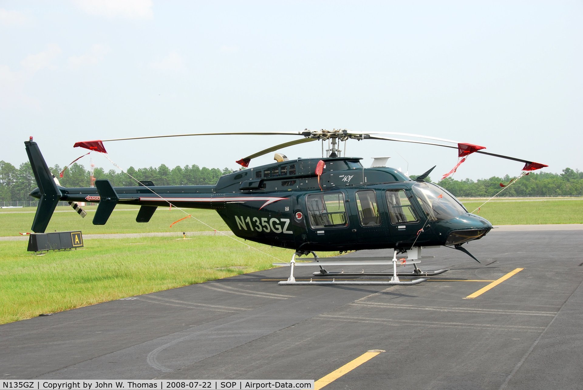 N135GZ, Bell 407 C/N 53072, Let me go !