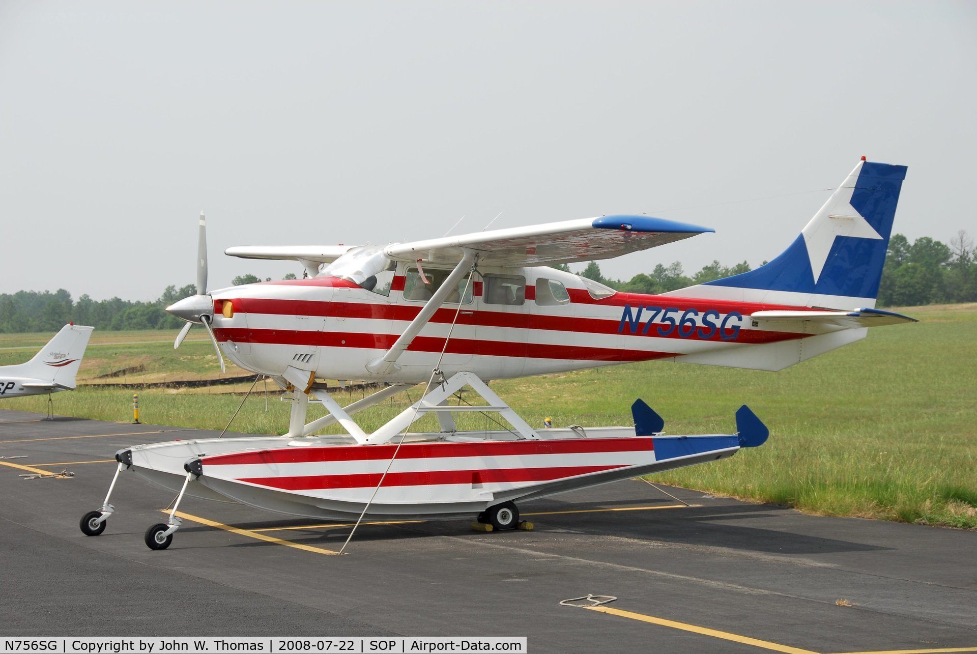 N756SG, 1978 Cessna U206G Stationair C/N U20604315, Awaiting rain.....