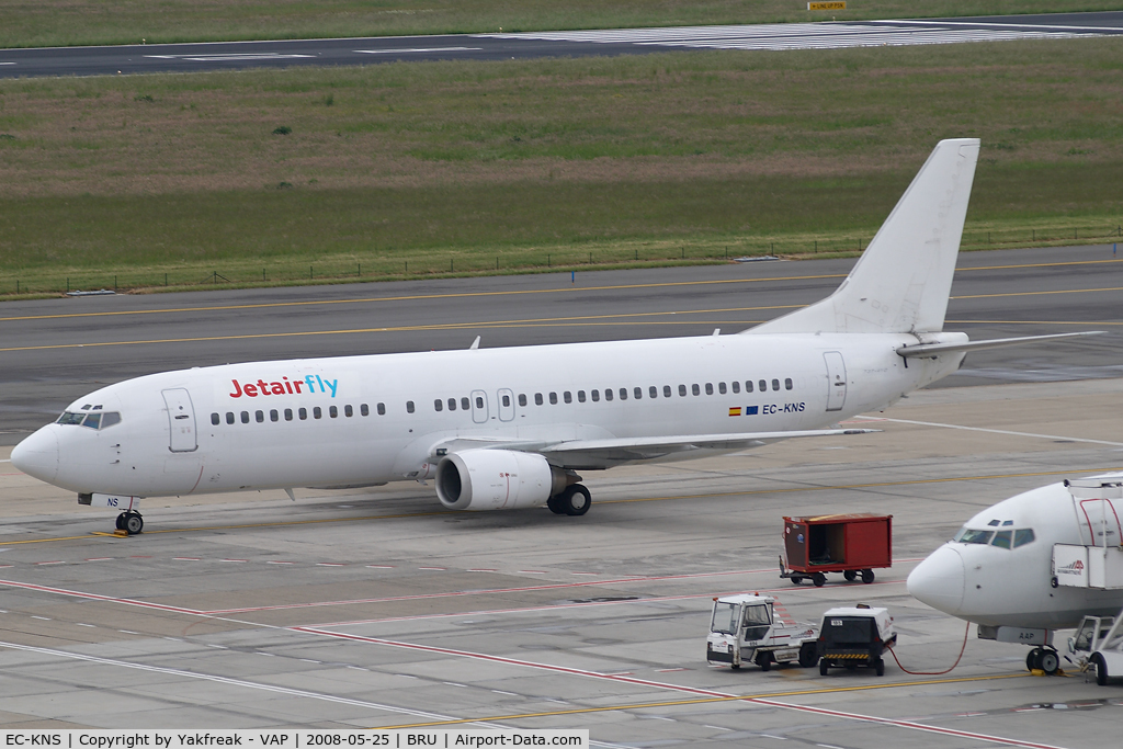 EC-KNS, 1990 Boeing 737-4YO C/N 24690, Jetair Boeing 737-400