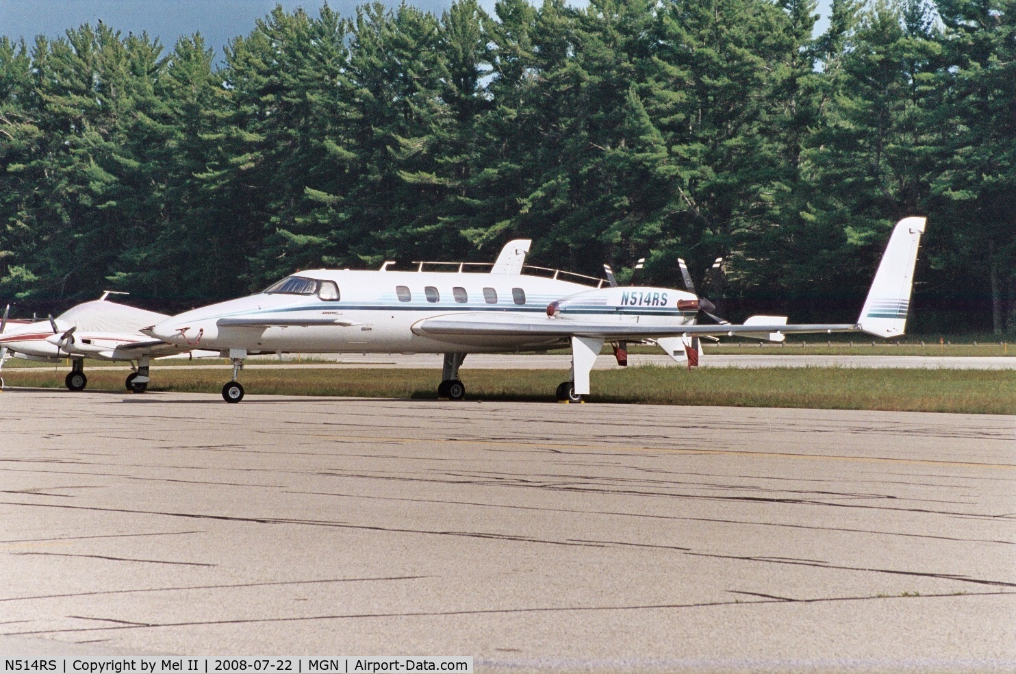 N514RS, 1994 Beech 2000A Starship 1 C/N NC-51, Parked @ Harbor Springs Airport (MGN)