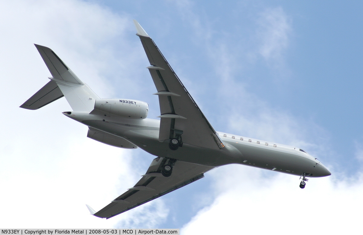 N933EY, 2000 Bombardier BD-700-1A10 Global Express C/N 9063, Bombardier BD-700 Global Express