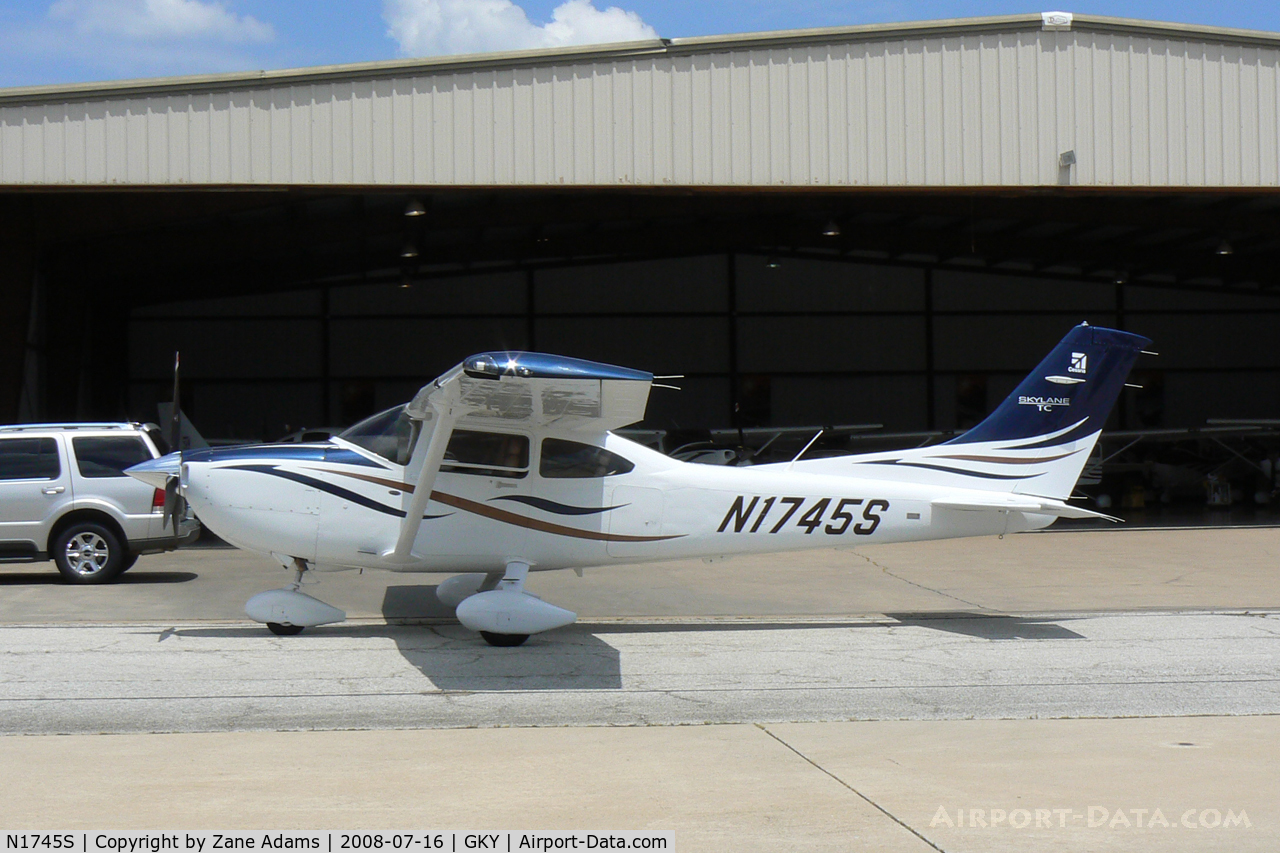 N1745S, 2008 Cessna T182T Turbo Skylane C/N T18208818, At Arlington Municipal