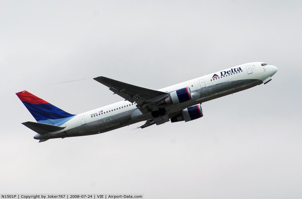 N1501P, 1990 Boeing 767-3P6 C/N 24983, Delta Air Lines Boeing 767-3P6(ER)