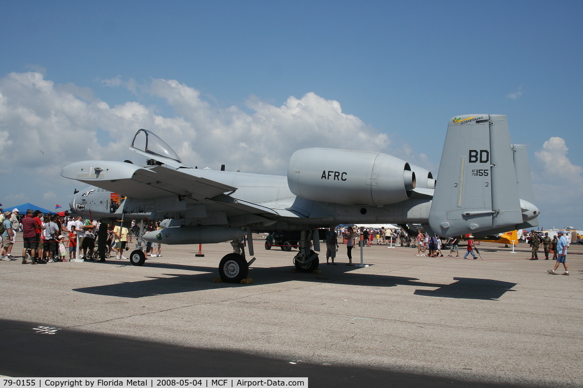 79-0155, 1979 Fairchild Republic A-10C Thunderbolt II C/N A10-0419, A-10 Thunderbolt (Warthog)