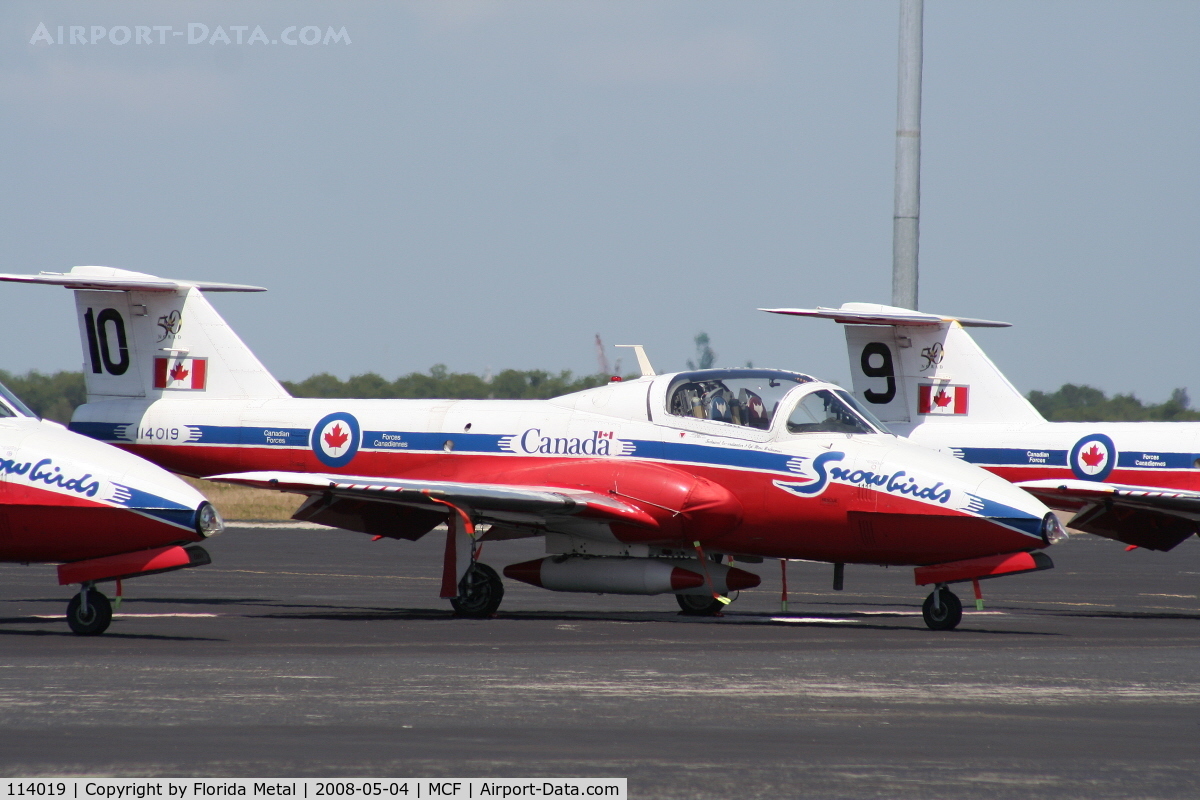 114019, Canadair CT-114 Tutor C/N 1019, Snowbird #10