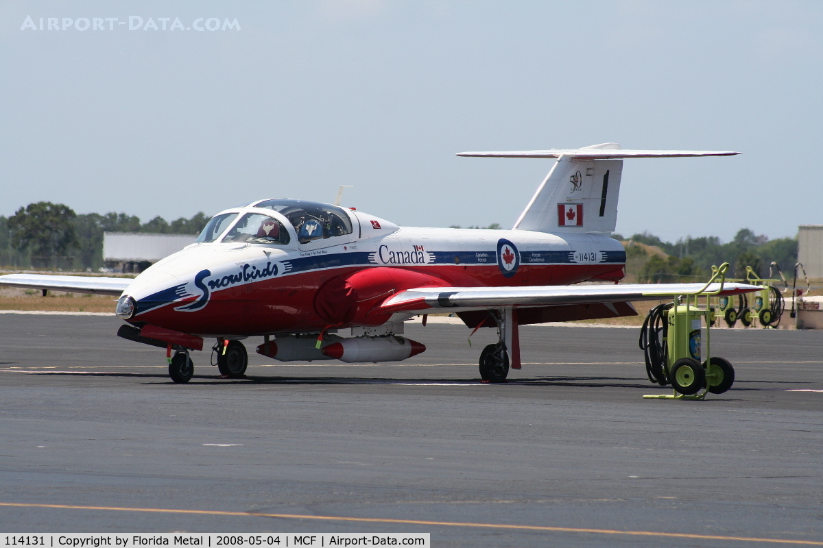 114131, Canadair CT-114 Tutor C/N 1131, Snowbird #1