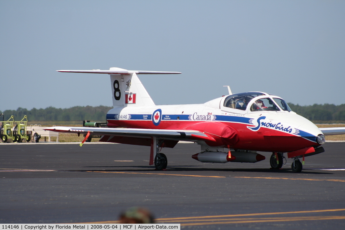 114146, Canadair CT-114 Tutor C/N 1146, Snowbird #8