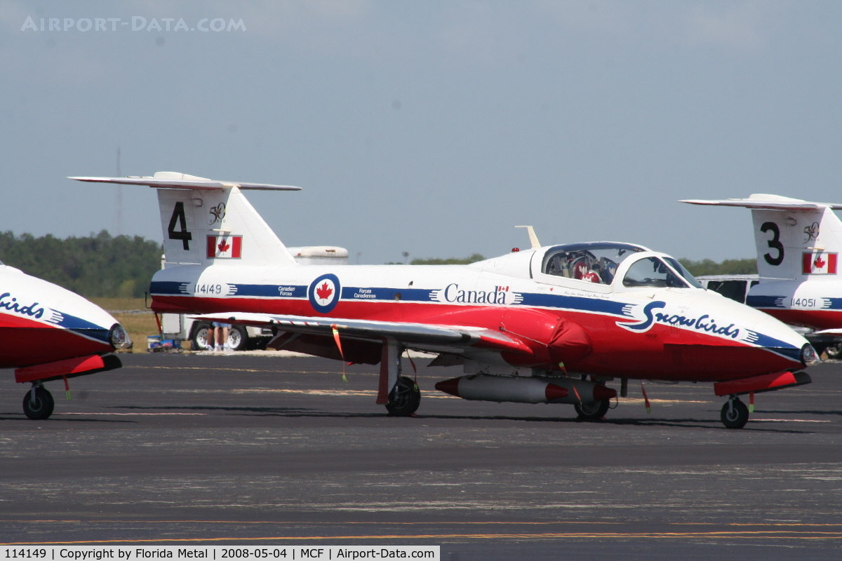 114149, Canadair CT-114 Tutor C/N 1149, Snowbird #4