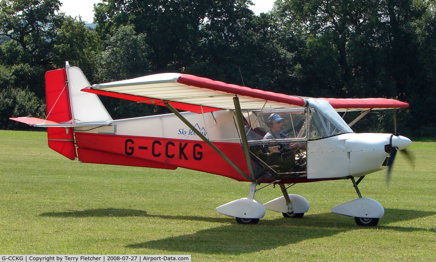 G-CCKG, 2004 Best Off Skyranger 912(2) C/N BMAA/HB/302, Skyranger 912 - a visitor to Baxterley Wings and Wheels 2008 , a grass strip in rural Warwickshire in the UK