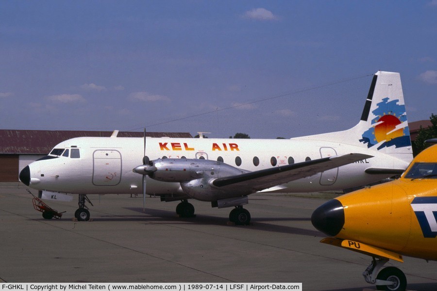 F-GHKL, 1969 Hawker Siddeley HS.748 Series 2A C/N 1667, Kel Air