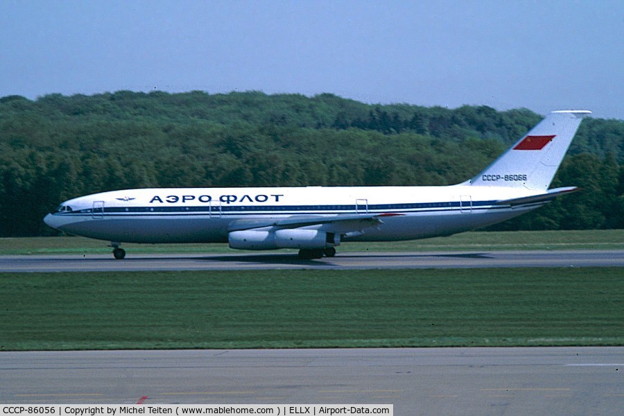 CCCP-86056, 1983 Ilyushin Il-86 C/N 51483203023, Aeroflot
