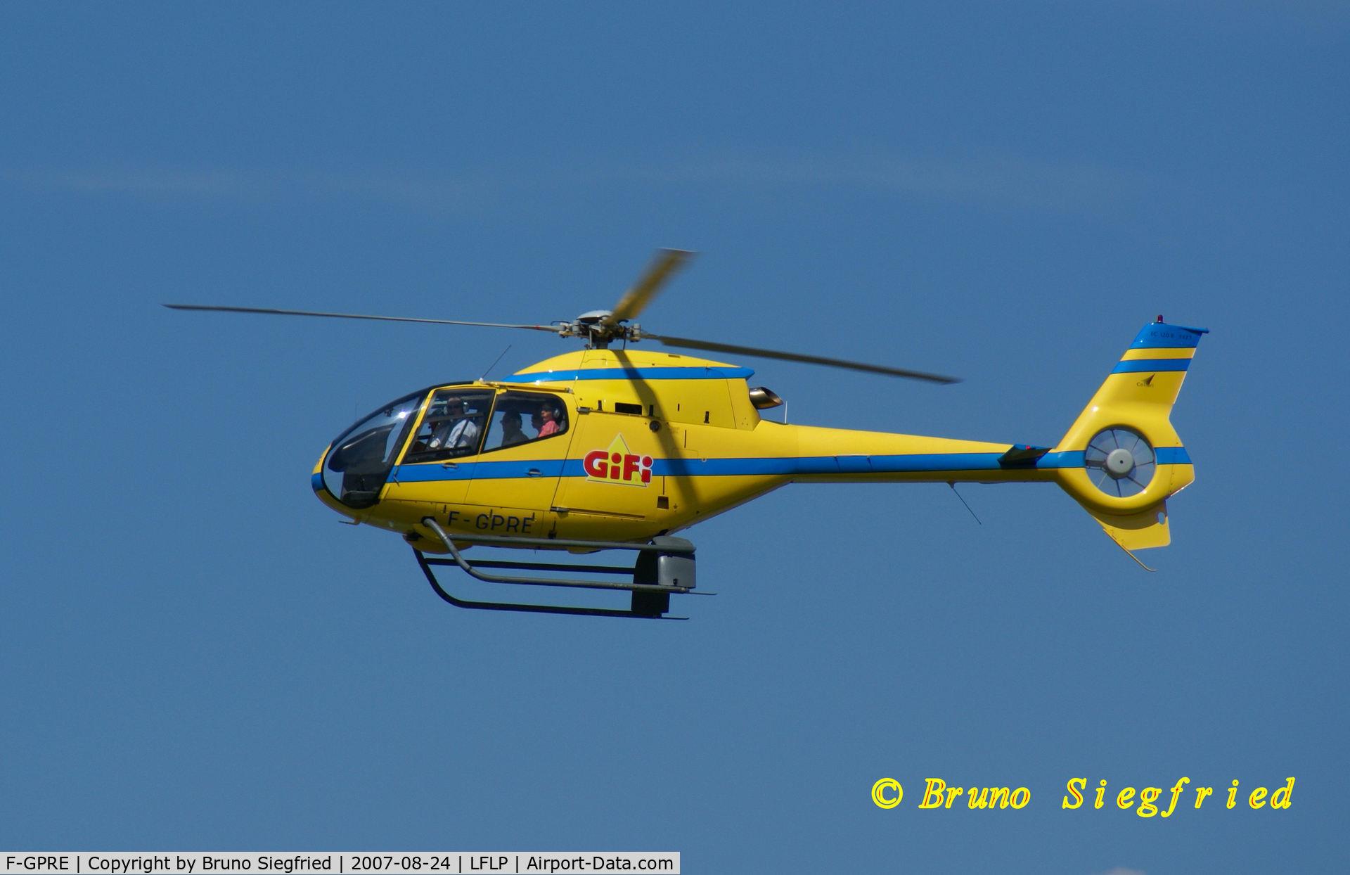F-GPRE, 2000 Eurocopter EC-120B Colibri C/N 1123, Annecy-Meythet LFLP