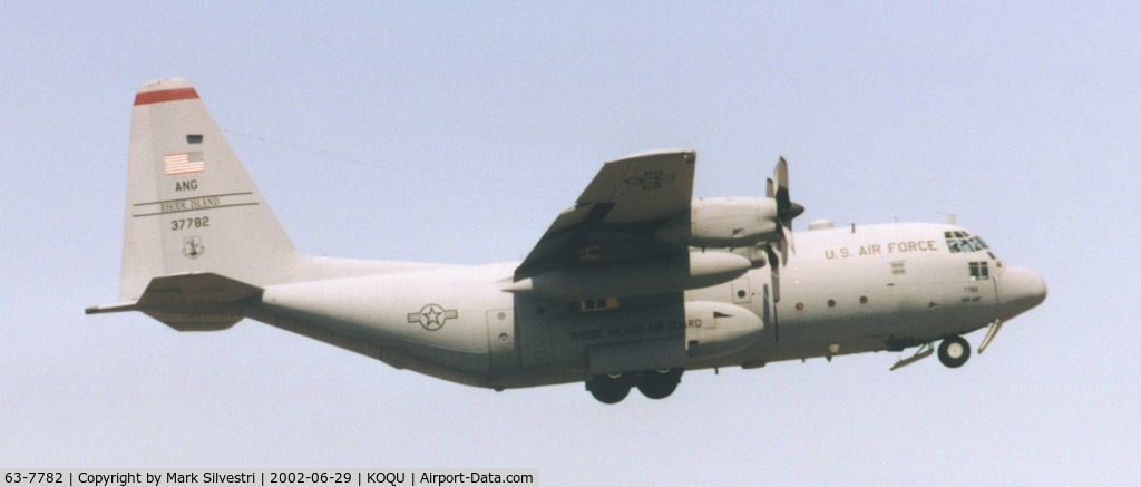 63-7782, 1964 Lockheed C-130E Hercules C/N 382-3848, Quonset Point 2002