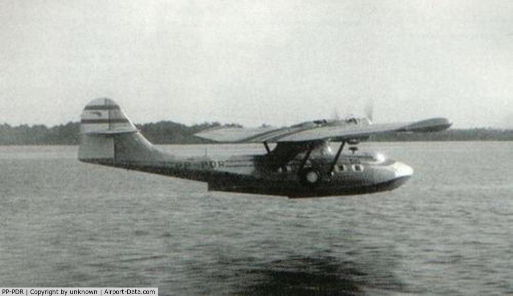 PP-PDR, Consolidated PBY-5A Catalina C/N 1781, Panair do Brasil Flying Boat
