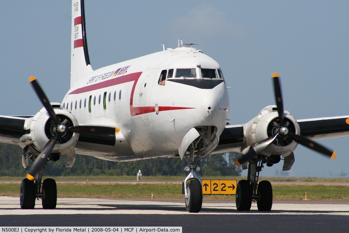 N500EJ, 1945 Douglas C-54E Skymaster (DC-4A) C/N DO316, C-54 Berlin Airlift Heritage plane