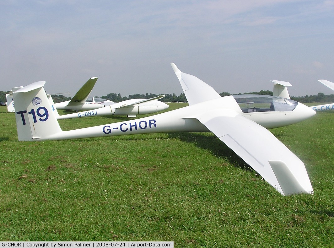G-CHOR, Schempp-Hirth Discus b C/N 531, Discus B of the British Gliding Association