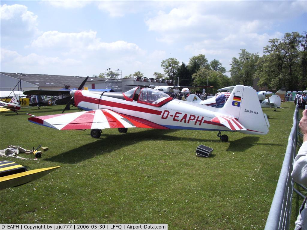 D-EAPH, Zlin Z-526AFS Acrobat C/N 1230, on display at Cerny La Ferté-Alais