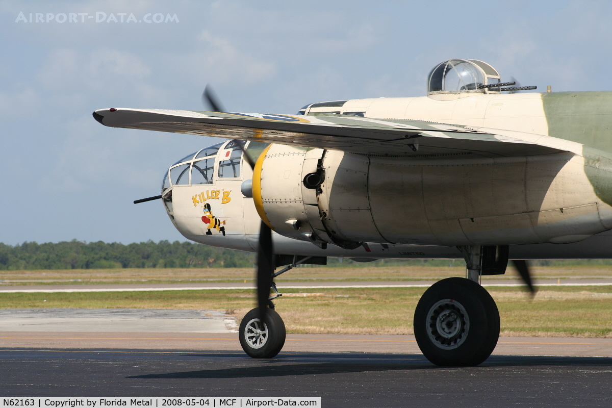 N62163, 1944 North American B-25J Mitchell Mitchell C/N 108-47451, B-25 Killer B