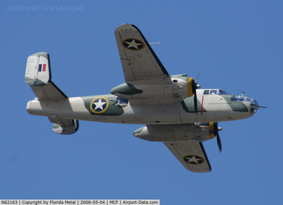 N62163, 1944 North American B-25J Mitchell Mitchell C/N 108-47451, B-25 Killer B