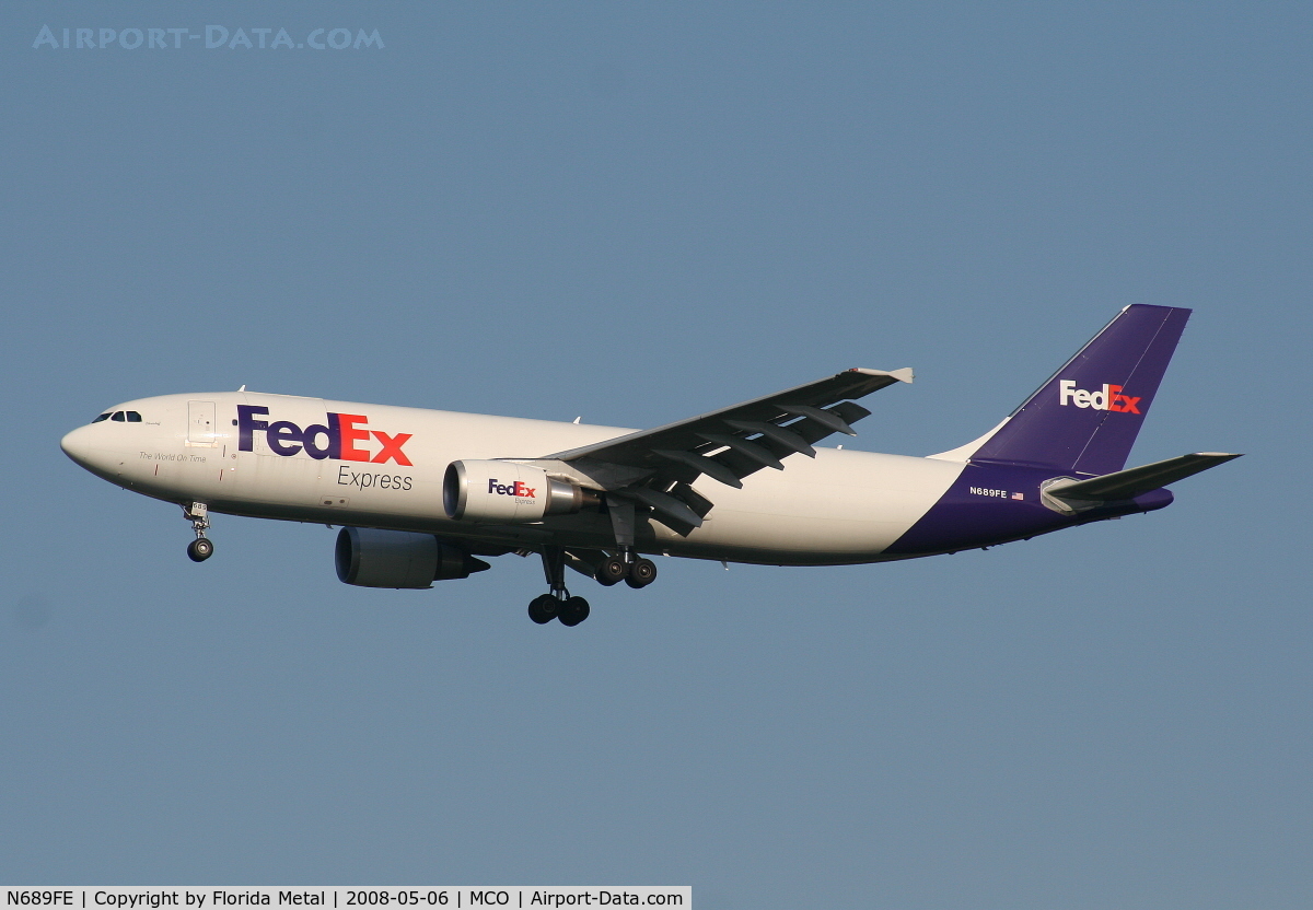 N689FE, 2007 Airbus A300F4-605R C/N 0875, Fed Ex A300