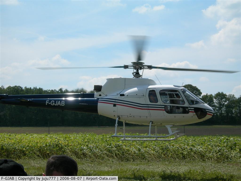 F-GJAB, Eurocopter AS-350B-3 Ecureuil Ecureuil C/N 1174, use for maiden flight