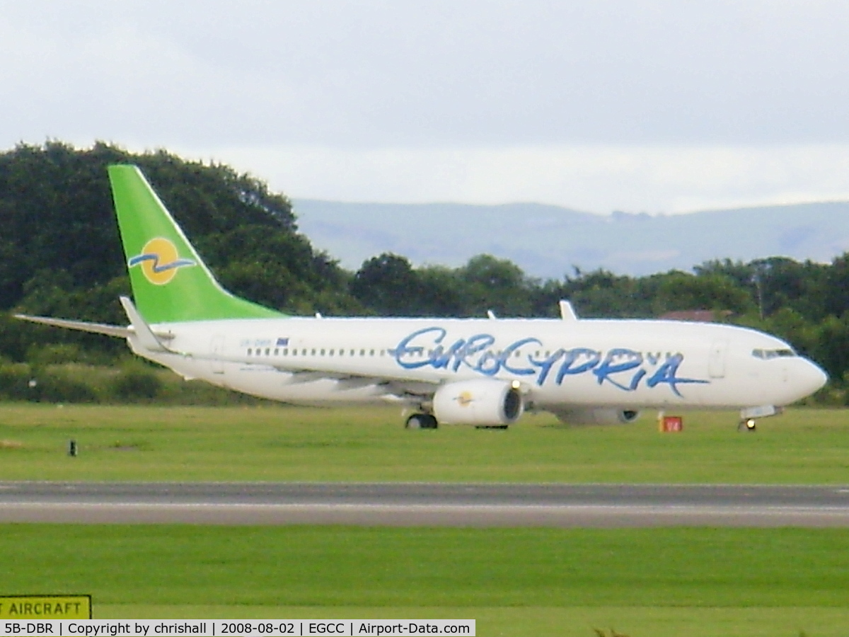 5B-DBR, 2007 Boeing 737-8Q8 C/N 30720, Eurocypria