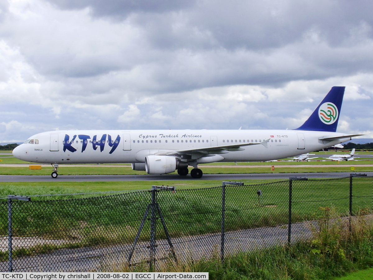TC-KTD, 2003 Airbus A321-211 C/N 2117, KTHY Cyprus Turkish Airlines