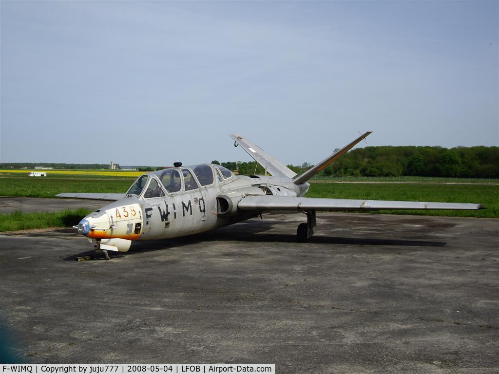 F-WIMQ, Fouga CM-170 Magister C/N 438, at Beauvais-Tillé