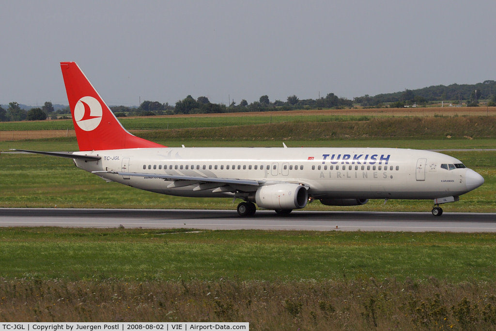 TC-JGL, 2006 Boeing 737-8F2 C/N 34410, Turkish Airlines Boeing 737-8F2