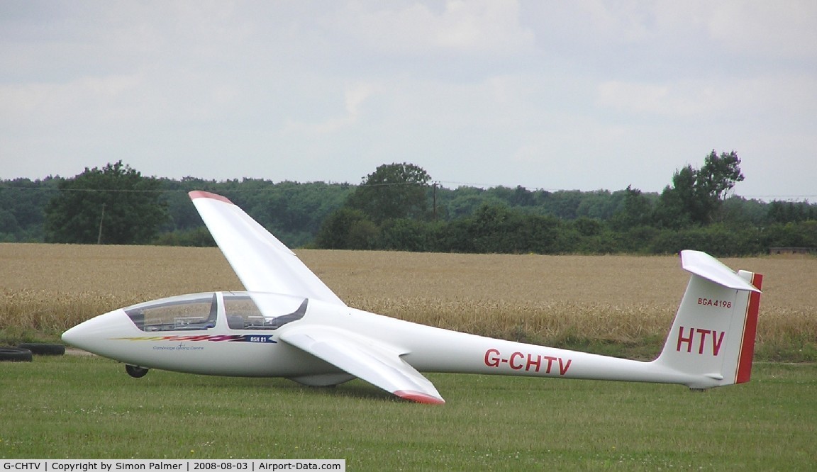 G-CHTV, 1995 Schleicher ASK-21 C/N 21624, ASK-21 based at Gransden Lodge