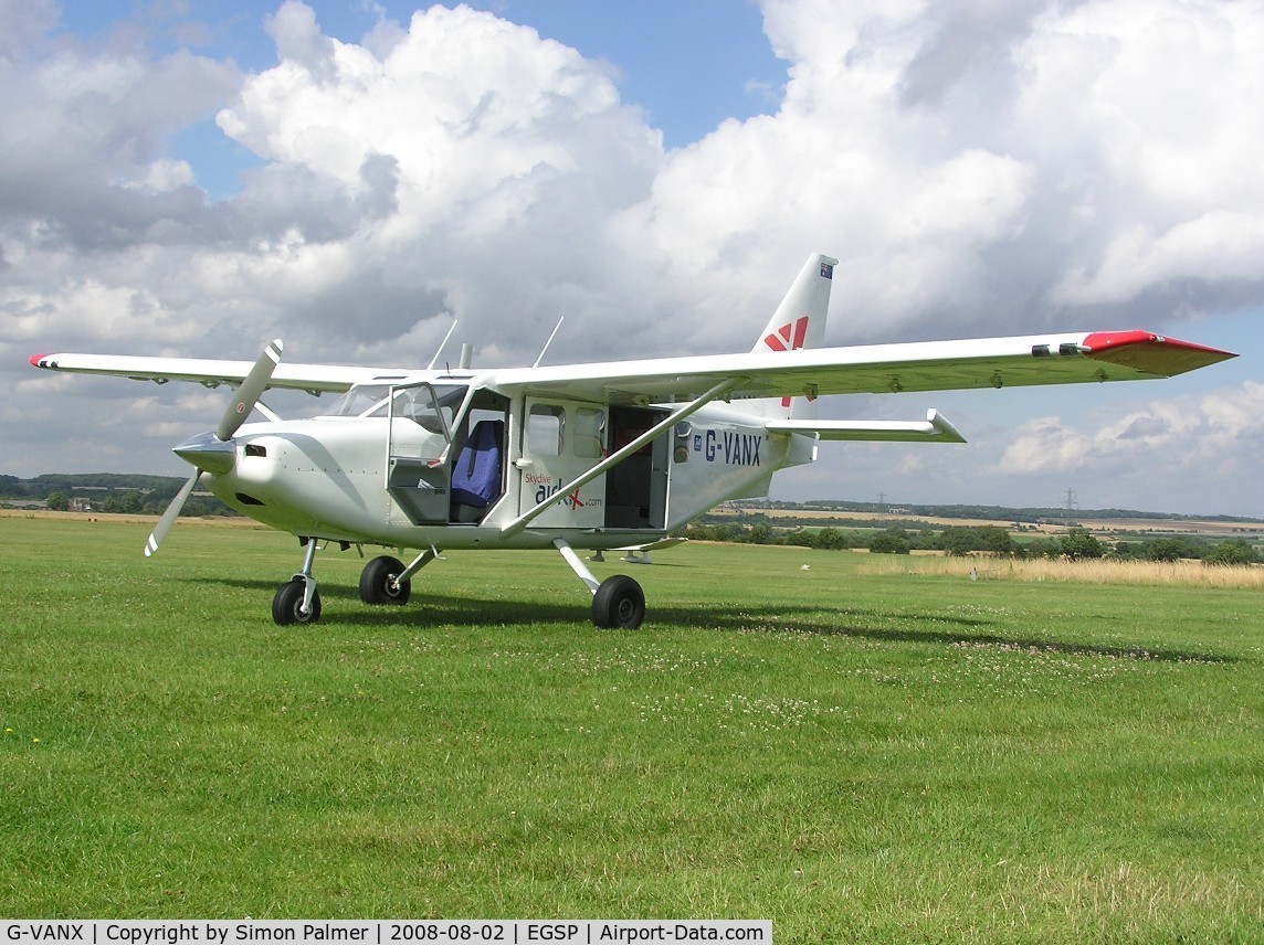 G-VANX, 2008 Gippsland GA-8 Airvan C/N GA8-07-115, Gippsland Airvan