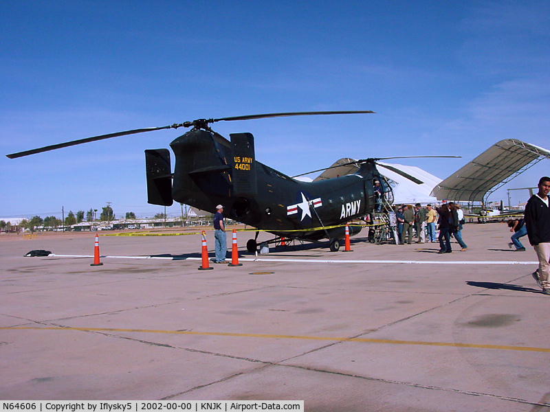 N64606, 1957 Vertol H-21B Workhorse C/N B.154 (54-4001), US ARMY H-21 Shawnee