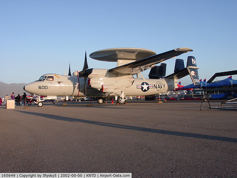 165649, Northrop Grumman E-2C Hawkeye 2000 C/N A180, US Navy E-2 Hawkeye