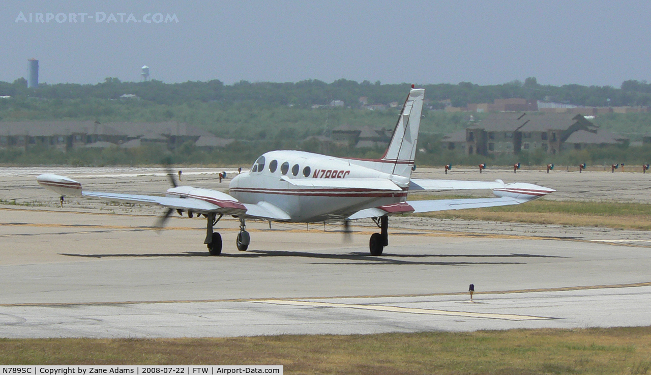 N789SC, Cessna 340 C/N 340-0175, At Meacham Field