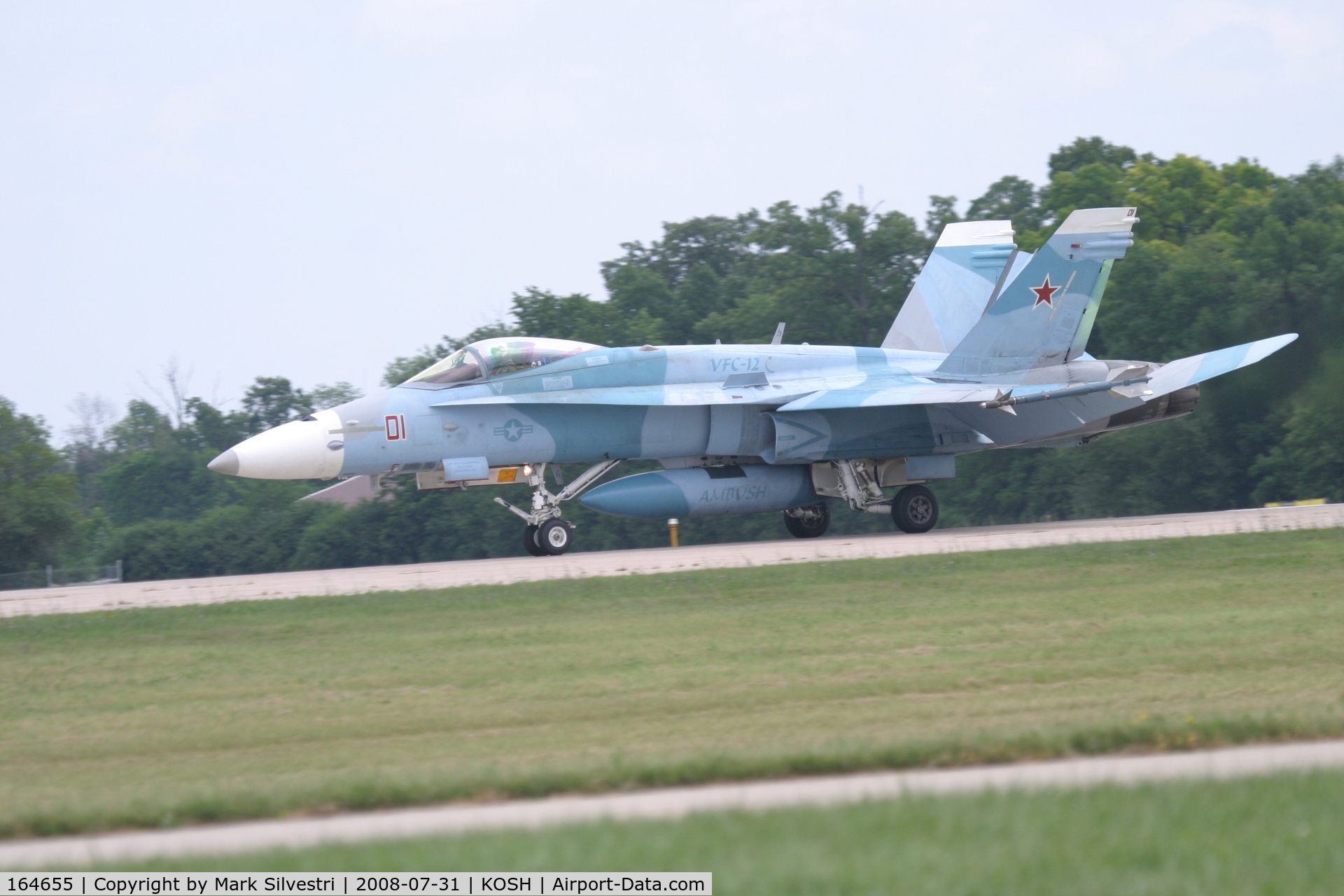 164655, 1992 McDonnell Douglas F/A-18C Hornet C/N 1082/C279, Oshkosh 2008