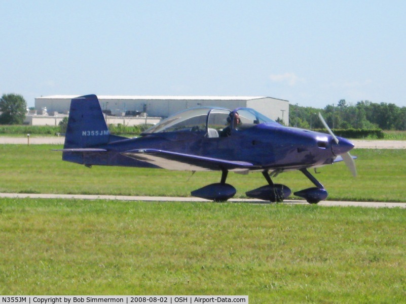 N355JM, Bushby Mustang II C/N M-II-2074, Airventure 2008 - Oshkosh, WI